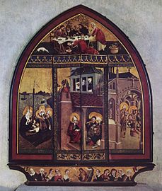 Retablo de la Magdalena, de Lukas Moser (1431).
