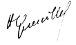 Signature de Henri Queuille