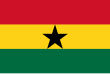 Flag of the Republic of Ghana