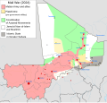 Image 3Military situation in Mali (2023). For a detailed map, see here. (from Mali)