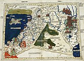4th Map of Asia Cyprus, Syria, Palestine/Judea, Arabia Petrea and Deserta, Mesopotamia, and Babylonia