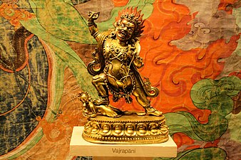 Tibetan Vajrapani statue