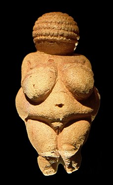 Venus of Willendorf (circa 25,000 years ago)