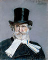Image 13The iconic Portrait of Giuseppe Verdi (1886) by Giovanni Boldini (from Romantic music)
