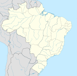 Бело Оризонте на карти Бразила