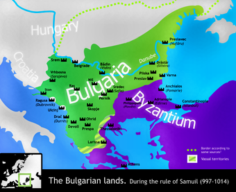 Bulgarien und Byzanz um 1000
