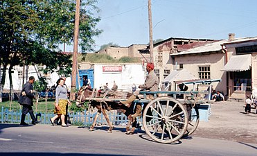 Araba em Samarcanda em 1964