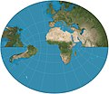 Image 6 Littrow projection Map: Strebe, using Geocart The Littrow projection, created by Joseph Johann Littrow in 1838, is a conformal retroazimuthal map projection. It allows direct measurement of the azimuth from any point on the map to the center. More selected pictures