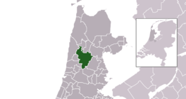 Lokatie van de gemeante Alkmaar