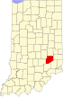 State map highlighting Decatur County