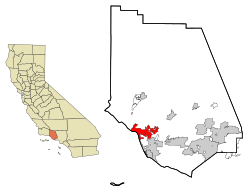Lokasi di County Ventura