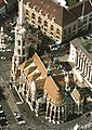 نمای هوایی از کلیسای ماتیاش