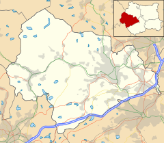 Halifax is located in Calderdale