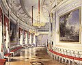 La galería de Chesma del gran Duque Pablo de estilo neoclásico (años 1790)
