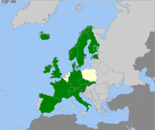 Euroopa riigid, kust äädikpilvikut on leitud