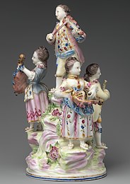 Group of four musicians, c. 1765–1770