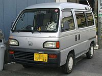 1992 Honda Acty van (first facelift)