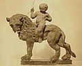 Image 7Bronze lion with a rider made by Qatabanians the circa 75-50 BCE.