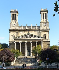 Chiesa di San Vincenzo de' Paoli (1824–1844) di Jacques Ignace Hittorff