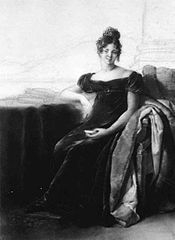 Portrait de Madame Reizet assise, 1820