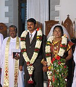 J-15 Indian Christian wedding in Madurai, Tamil Nadu.