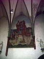 Bildnis des hl. Christophorus im Kirchenschiff