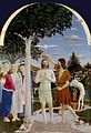 El bautismo de Cristo es un cuadro realizado al temple sobre tabla por el pintor italiano Piero della Francesca hacia 1450. Sus dimensiones son de 167 cm × 116 cm. Se expone en la National Gallery de Londres. Por Piero della Francesca.