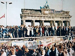 De Fal fan de Berlynske Muorre yn 1989.