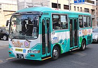 CNG車　フラットフィールドによる改造 室内CNG車と屋根上CNG車　KK-RX4JFEA 京王バス中央（ちゅうバス）