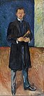 Autorretrato. 1904. 197 × 91 cm. Munch Museum, Oslo