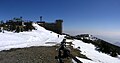 Observatoire du Mont Aigoual en hiver.