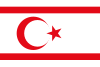 Vlag van Turkse Republiek van Noord-Siprus