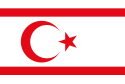 Drapelul Republicii Turce a Ciprului de Nord[*]​