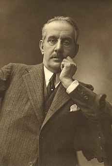 Giacomo Puccini in 1924, shortly before his death.