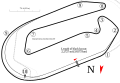 Hybride circuit —Officieel de "Modified Road Course" genoemd.