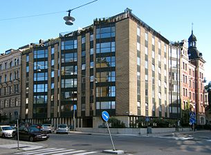 Floragatan 10. Arkitekt: Anders Tengbom 1961–65