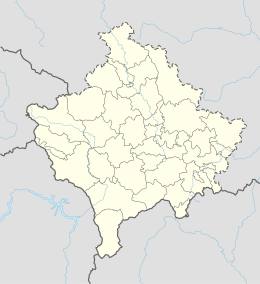 Mappa di localizzazione: Kosovo