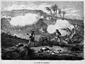 Image 8Depiction of an engagement between Cuban rebels and Spanish Royalists during the Ten Years' War (1868–78) (from History of Cuba)