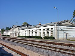 Mažeikiain rautatieasema vuonna 2006