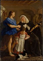 Sainte Marguerite de Cortona , vers 1758, Metropolitan Museum
