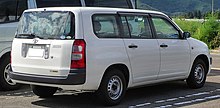 Toyota Succeed Van U 4WD (NCP55V, rear)