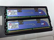A pair of Kingston HyperX DDR2 modules