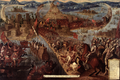 The Spanish invade Tenochtitlan