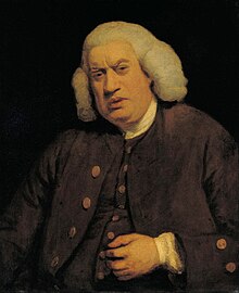 Samuel Johnson c. 1772, dilukis oleh Sir Joshua Reynolds