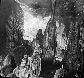 Vue de la grotte de Gargas, photo F. Régnault