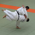 Image 18Harai goshi (払腰, sweeping hip), a koshi-waza (from Judo)