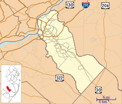 Camden is located in Camden County, New Jersey