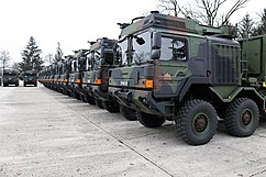 MAN HX 8×8 RMMV trucks Slovenian Army.