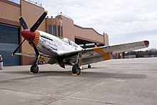 One of three remaining airworthy P-51C Mustangs