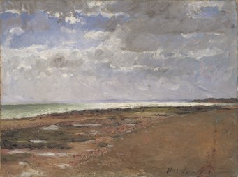 Stranden ved Luc, 1876